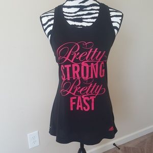 Adidas Ultimate Tank Pretty Strong Pretty Fast